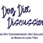 Amy presents Dog Diet Discussion at One Off Contemporary Art Gallery